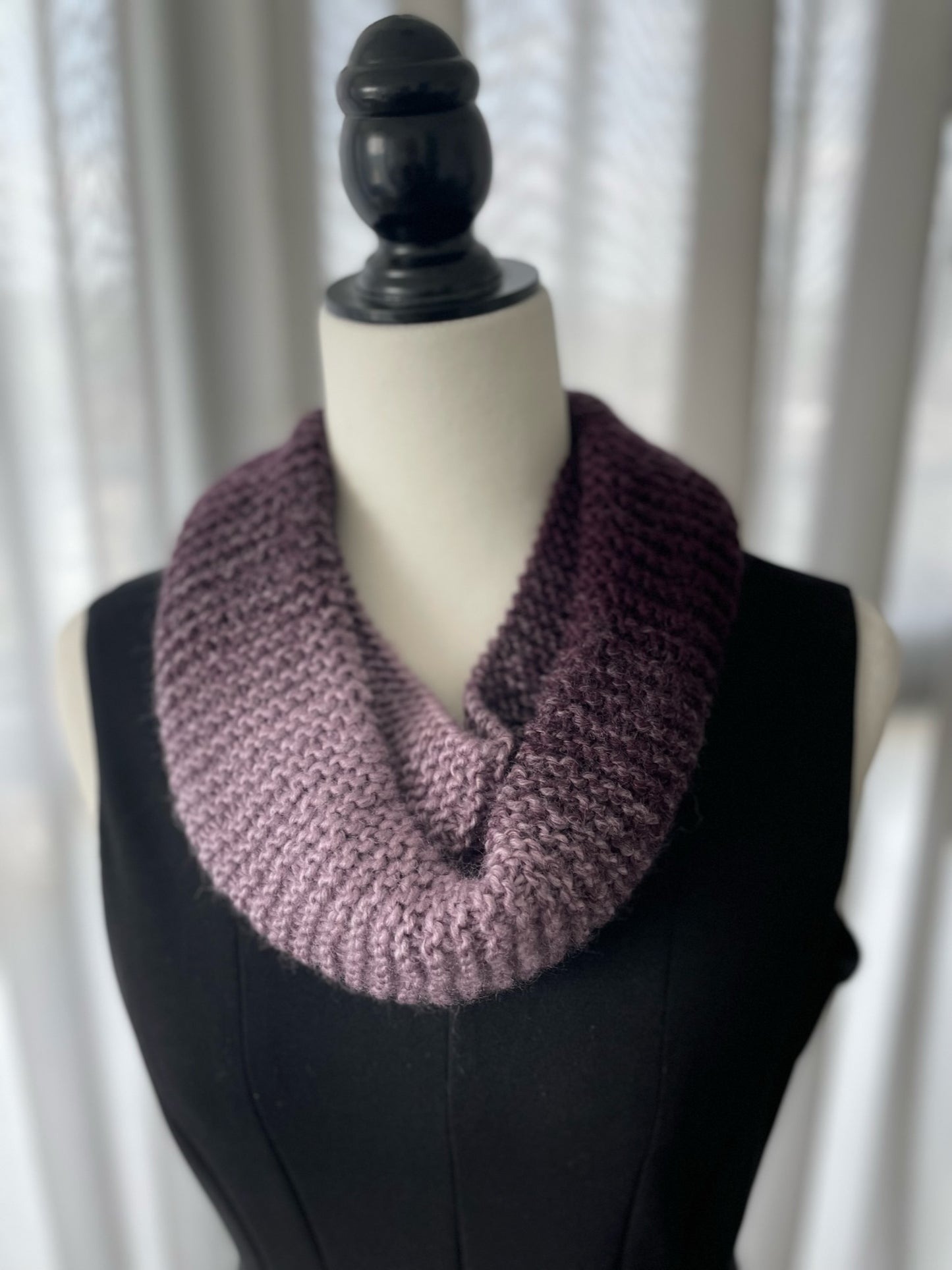 Hand knitted Infinity / Cowl Scarf
