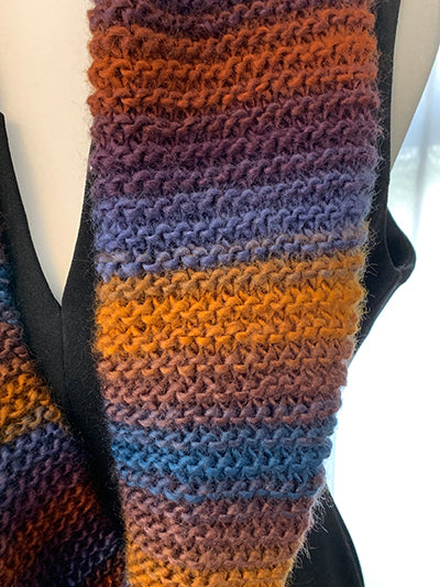 Hand-Made, Hand-Knitted Infinity Scarf