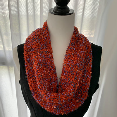 Hand-Knitted Cowl