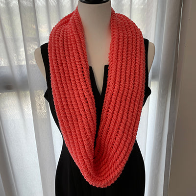 Hand-Knitted Infinity Scarf
