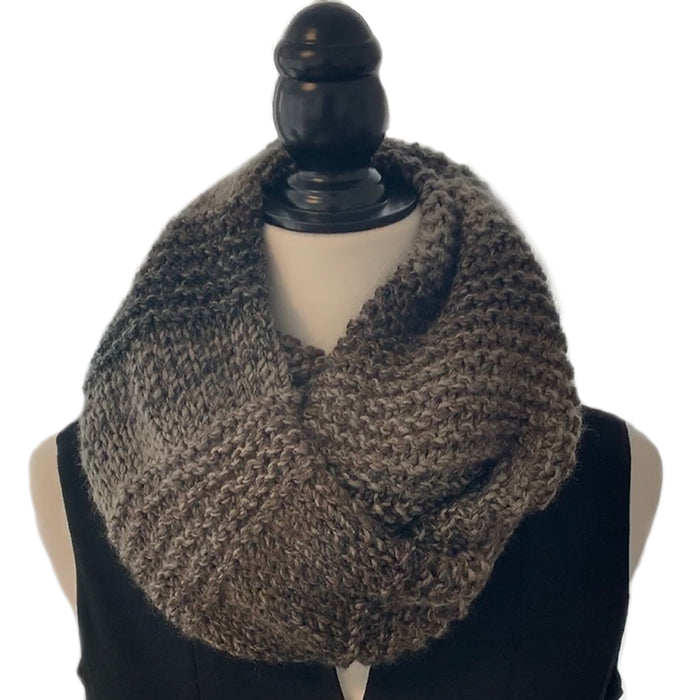 Hand-Knitted Infinity/Cowl Scarf