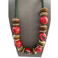 Very Colourful Wooden Beads Necklace