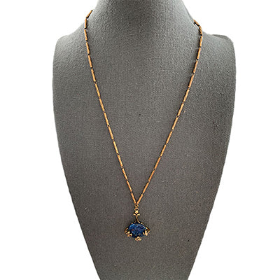Gold Plated Chain & Pendant