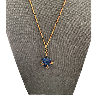 Gold Plated Chain & Pendant