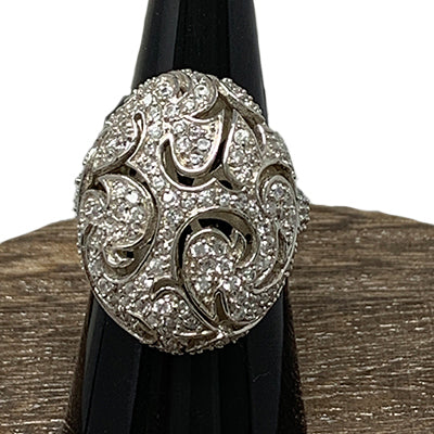 Sterling Silver & Zirconia Ring